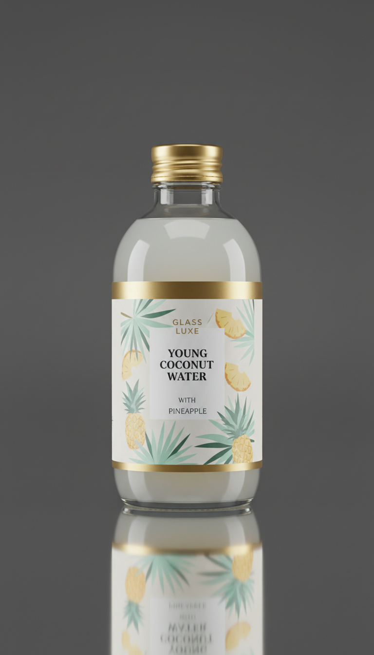 Coconut Water with Pineapple Infusion