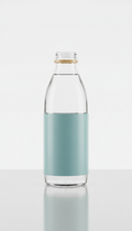 Young Coconut Water in Glass